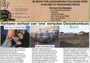 Gans-Berg Nuus / News: 4 August 2023