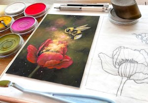 Art Workshop by Art4heart: Exploring the Possibilities of PanPastels