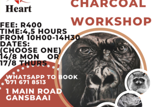 Next Charcoal Workshops: 14 and 17 August 2023