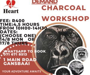 Next Charcoal Workshops: 14 and 17 August 2023