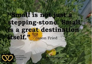 Taking Small Steps to Achieve Your Goals