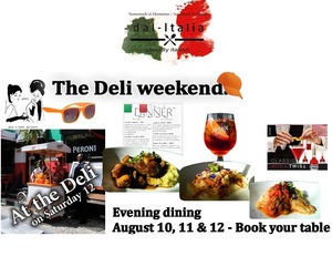 Exclusive Evening Dining: 10, 11 and 12 August 2023