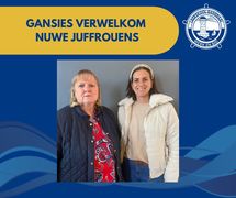 Welkom Juffrou Christien Haxton en Juffrou Elsebet Long