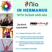 20 August 2023: Nia with Susan Sloan and Mia Steyn