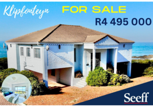 Holiday Rental For Sale in Klipfonteyn: R4,495,000