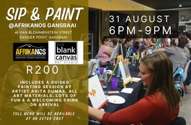 31 August 2023: Sip and Paint Evening