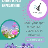 Spring Cleaning Season - Dust Free Homes - Xplorio™ Kleinmond