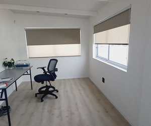 Double Roller Blinds with Pergo Classic Vinyl