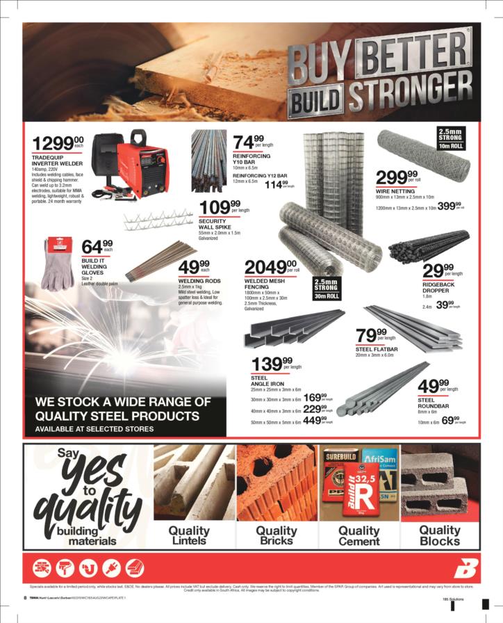 Specials (24 August - 6 September 2023) - Gansbaai Build it Plus ...