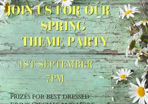 1 September 2023: Spring Theme Party