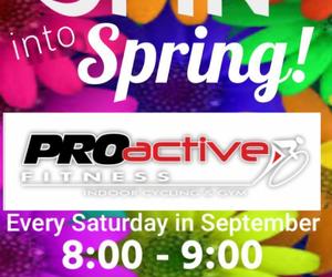 Every Saturday in September: Spin into Spring!
