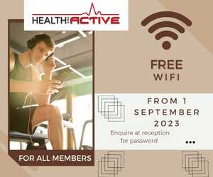 Free Wi-Fi for all members!