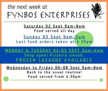 Operating Hours: 4 - 5 September 2023