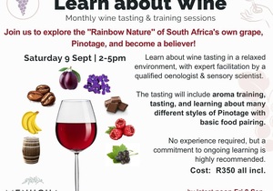 9 September 2023: Learn about Wine