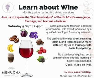 9 September 2023: Learn about Wine