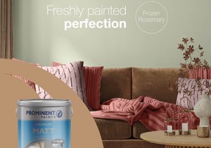 Neutral Feature Wall: Frozen Rosemary