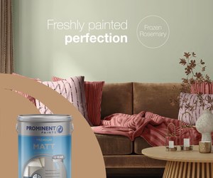 Neutral Feature Wall: Frozen Rosemary