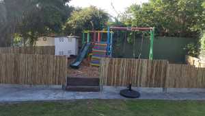 Wooden Dropper Fence - Affordable and Durable