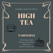 6 October 2023: Indulge in Elegance: Our High Tea Experience