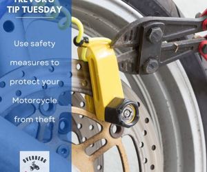Trevors #TipTuesday - Prevent Motorcycle Theft