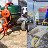 Concrete Mixers and Wheelbarrow - Franskraal Tool & Trailer Hire - Xplorio™ Gansbaai