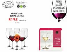 Wine and Milkshake Glasses and NEW Marola Bar Blender