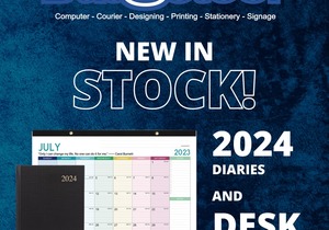 New: 2024 Diaries and Desk Calendars