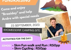23 September 2023: Andre Bothma Fundraiser (Camping and Braai Day)