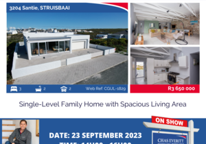 Show House in Struisbaai 23 September 2023 (R3,650,000)