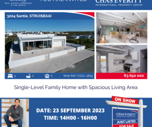Show House in Struisbaai 23 September 2023 (R3,650,000)