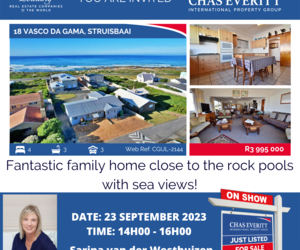 Show House in Struisbaai 23 September 2023 (R3,995,000)