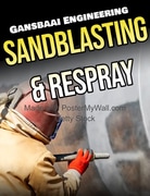 Sandblasting and Respray
