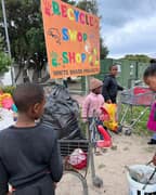 Recycle Swop Shop in Masakhane: 112 Children Visited