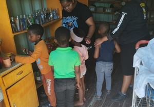 Recycle Swop Shop in Masakhane: 100+ Children Visited