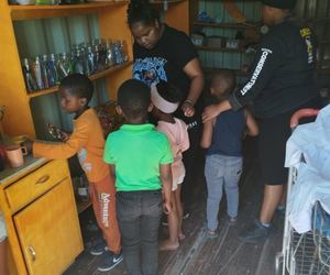 Recycle Swop Shop in Masakhane: 100+ Children Visited