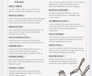 29 and 30 September 2023 Dinner Menu