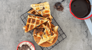 Dark Chocolate and Banana Braai Broodtjies