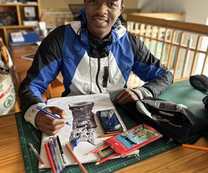 Mini Solo Exhibition at Art4Heart: Siseko Yeyese