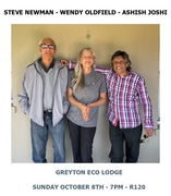 8 October 2023: Steve Newman, Wendy Oldfield and Ashish Joshi