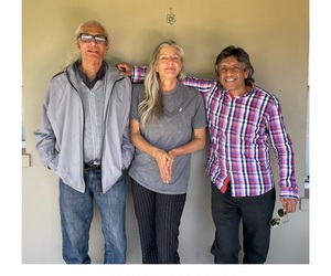 8 October 2023: Steve Newman, Wendy Oldfield and Ashish Joshi