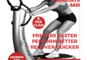 Every Tuesday and Thursday: Power Plate