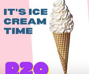 Soft Serve on a Sugar Cone