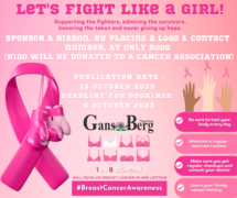 Breast Cancer Awareness Month - Sponsor a Ribbon