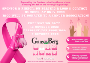 Breast Cancer Awareness Month - Sponsor a Ribbon