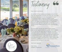 Testimony from Overstrand Hospice
