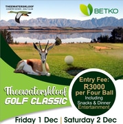 1 + 2 December 2023: Theewaterskloof Golf Classic