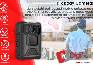 Hik Body Cameras for Security Guards