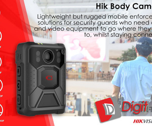 Hik Body Cameras for Security Guards
