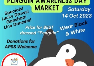 14 October 2023: International Penguin Awareness Day Market