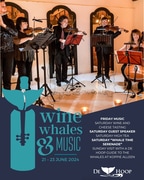 21 - 23 June 2024: Wine, Whales and Music